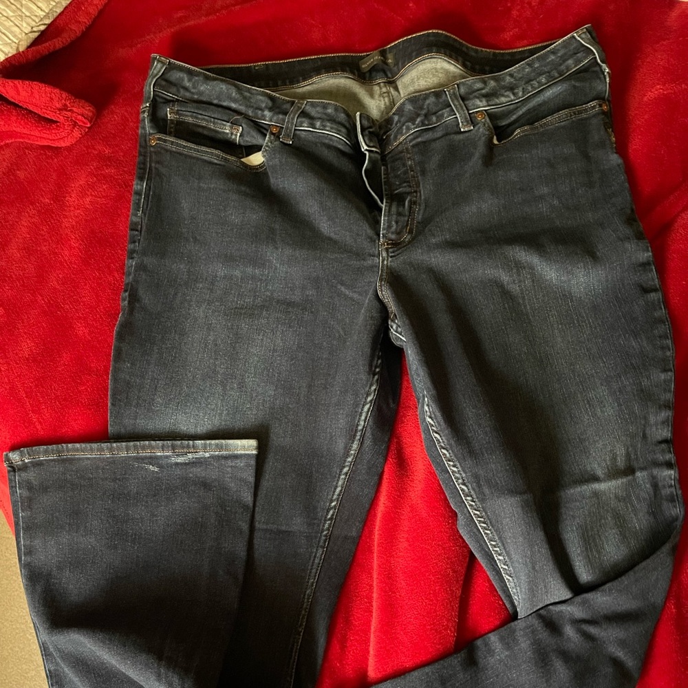 Silver jeans like new